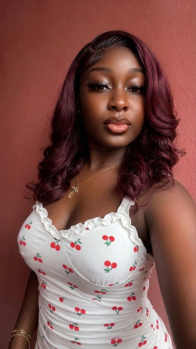 Camila from Nigeria on CallMeChat — matching into a video call